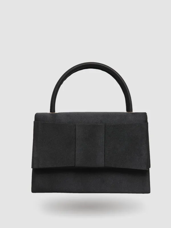 Satin Handbag With Bow sold by Suzy Shier