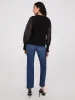 Chiffon Balloon Sleeve Top sold by Suzy Shier