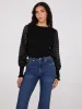 Chiffon Balloon Sleeve Top sold by Suzy Shier