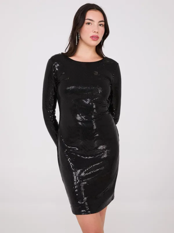 Fitted Sequin Dress sold by Suzy Shier