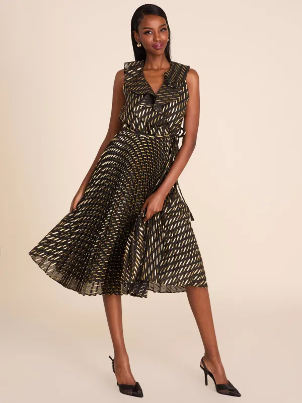 Chiffon Fit & Flare Midi Dress sold by Suzy Shier