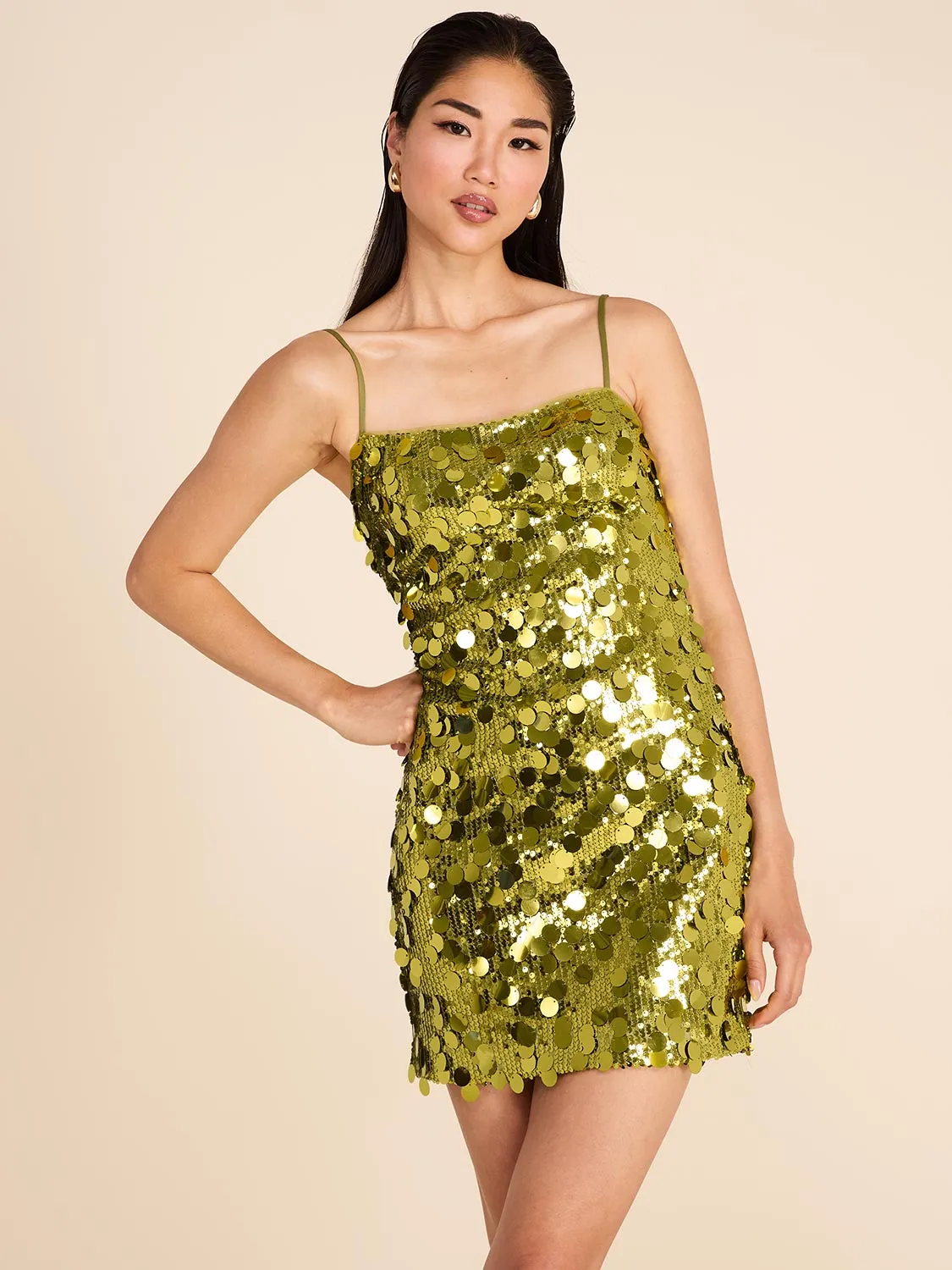 Sequin Mini Dress sold by Suzy Shier product image thumbnail 2