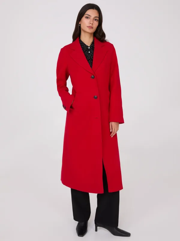 Single-Breasted Maxi Coat sold by Suzy Shier