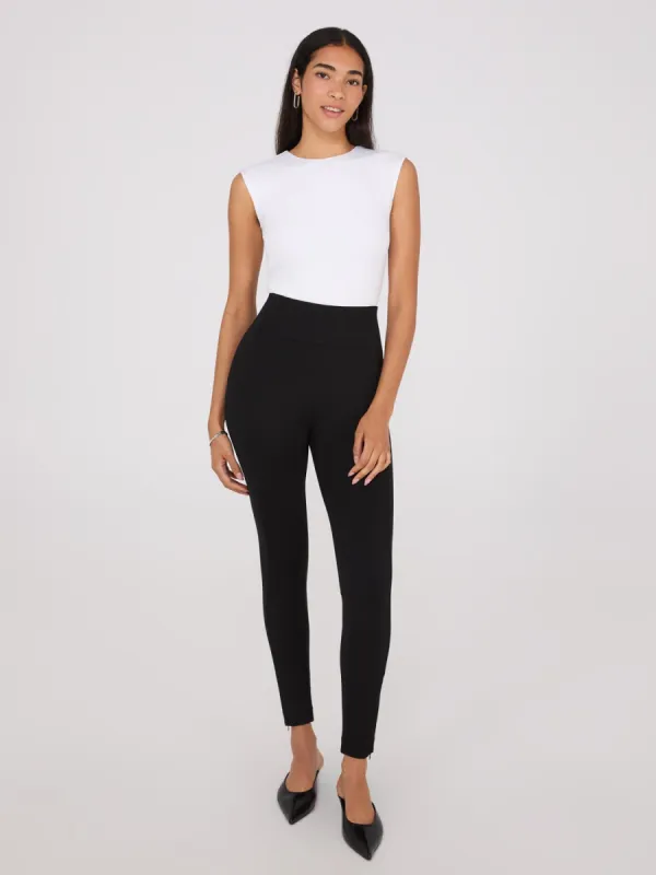 Zipper Hem Skinny Leg Pants sold by Suzy Shier