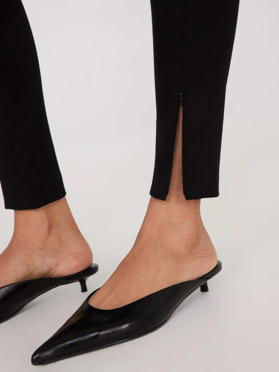 Zipper Hem Skinny Leg Pants sold by Suzy Shier product image thumbnail 4