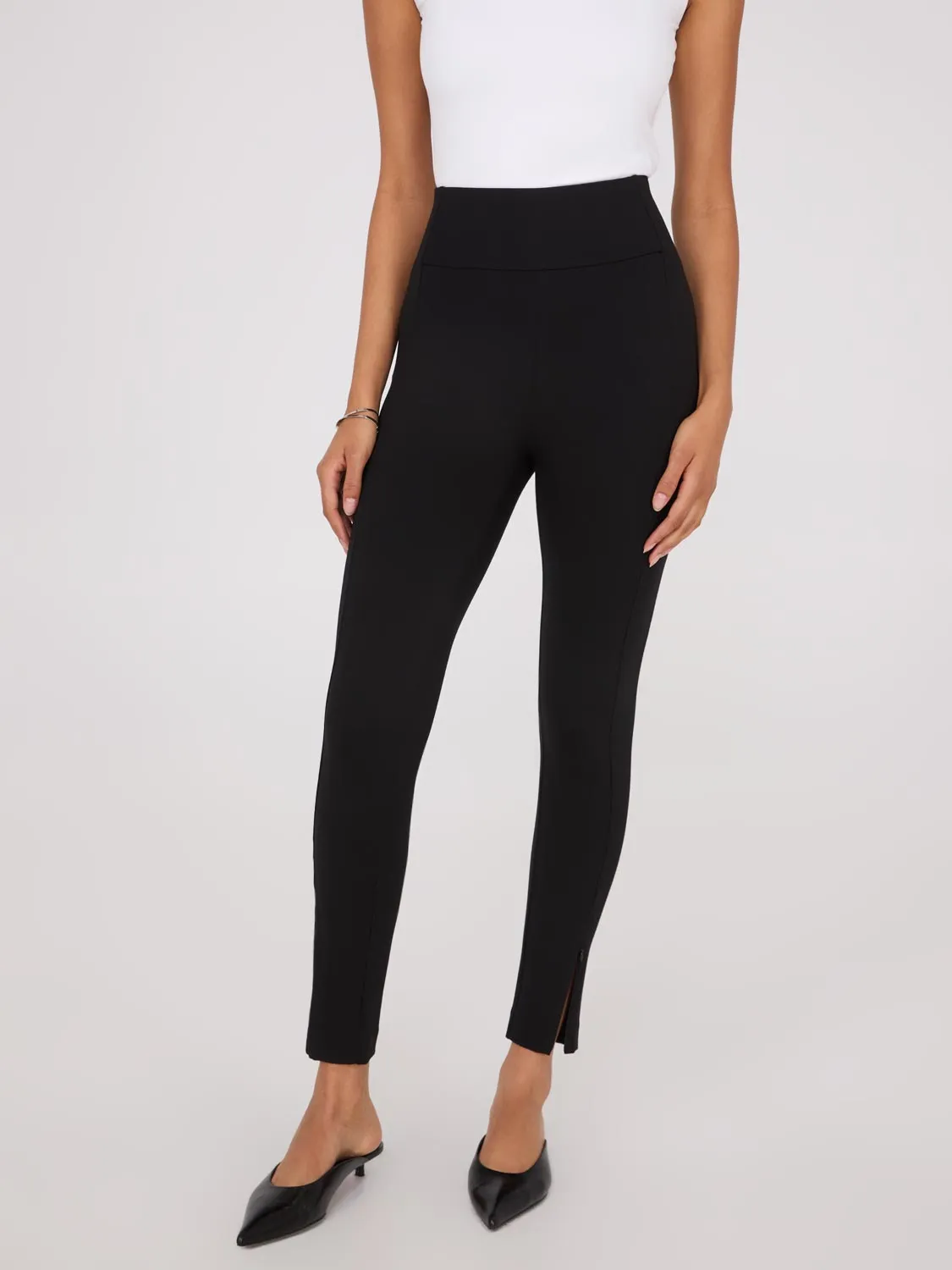 Zipper Hem Skinny Leg Pants sold by Suzy Shier product image thumbnail 3