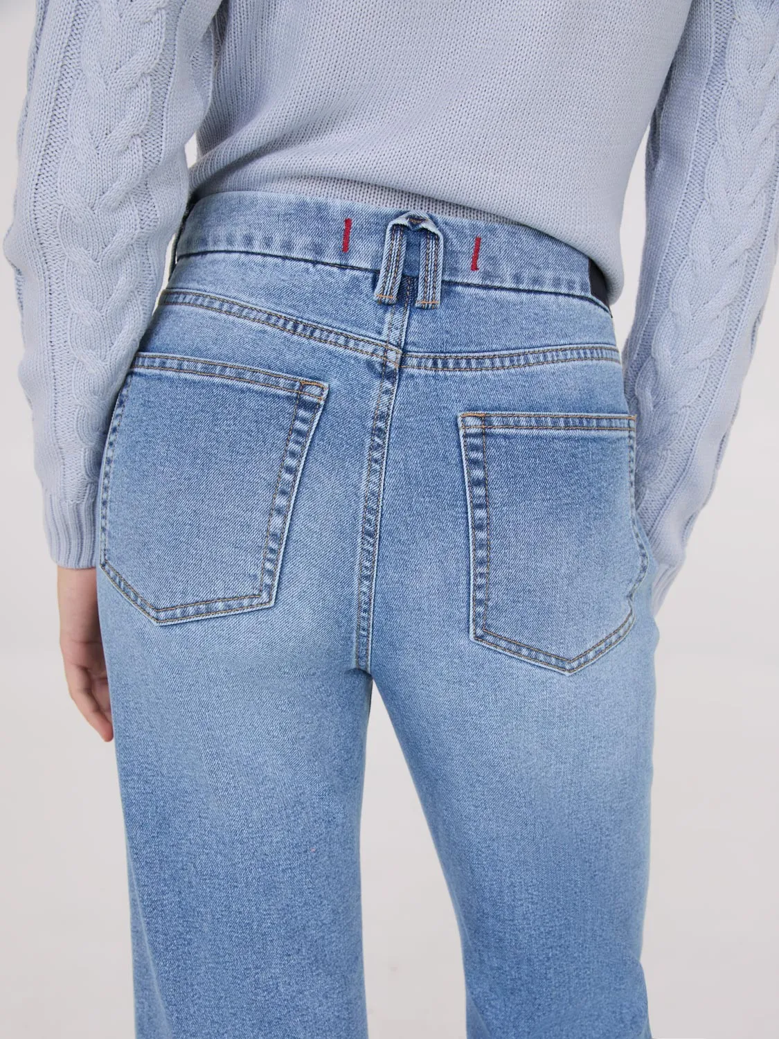 Mid-Rise Straight Leg Jeans sold by Suzy Shier product image thumbnail 3
