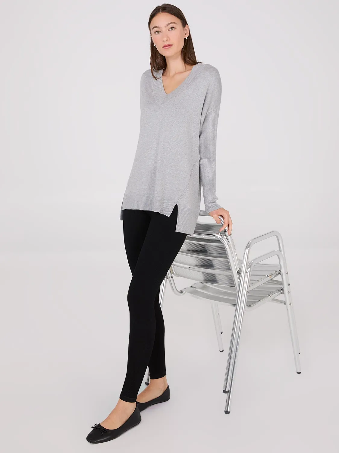 Seamless Ribbed Leggings sold by Suzy Shier