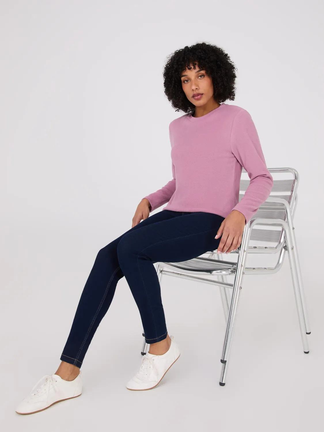 Polar Fleece Long Sleeve Top sold by Suzy Shier product image thumbnail 3