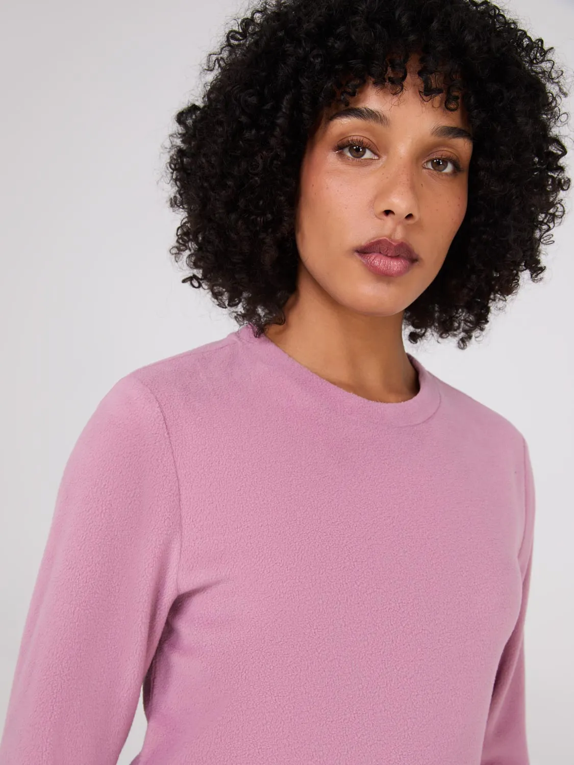 Polar Fleece Long Sleeve Top sold by Suzy Shier product image thumbnail 2