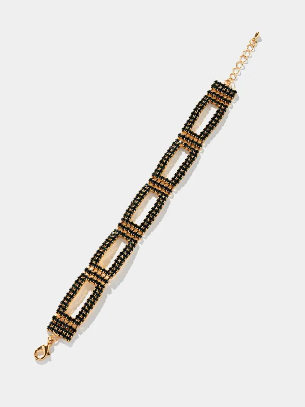 Jewelled Geometric Bracelet sold by Suzy Shier