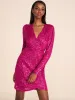 Long Sleeve Mini Sequin Dress sold by Suzy Shier