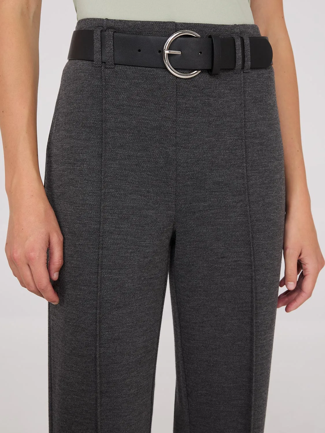 High Rise Straight Leg Pants sold by Suzy Shier product image thumbnail 3