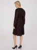 Sequin Fit & Flare Dress sold by Suzy Shier
