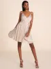 Striped Sequin Fit & Flare Dress sold by Suzy Shier