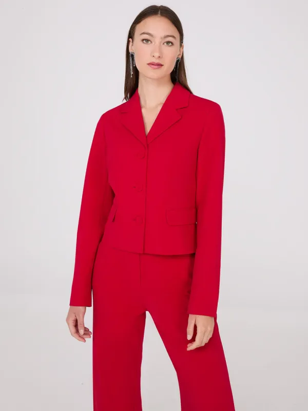 Cropped Blazer sold by Suzy Shier
