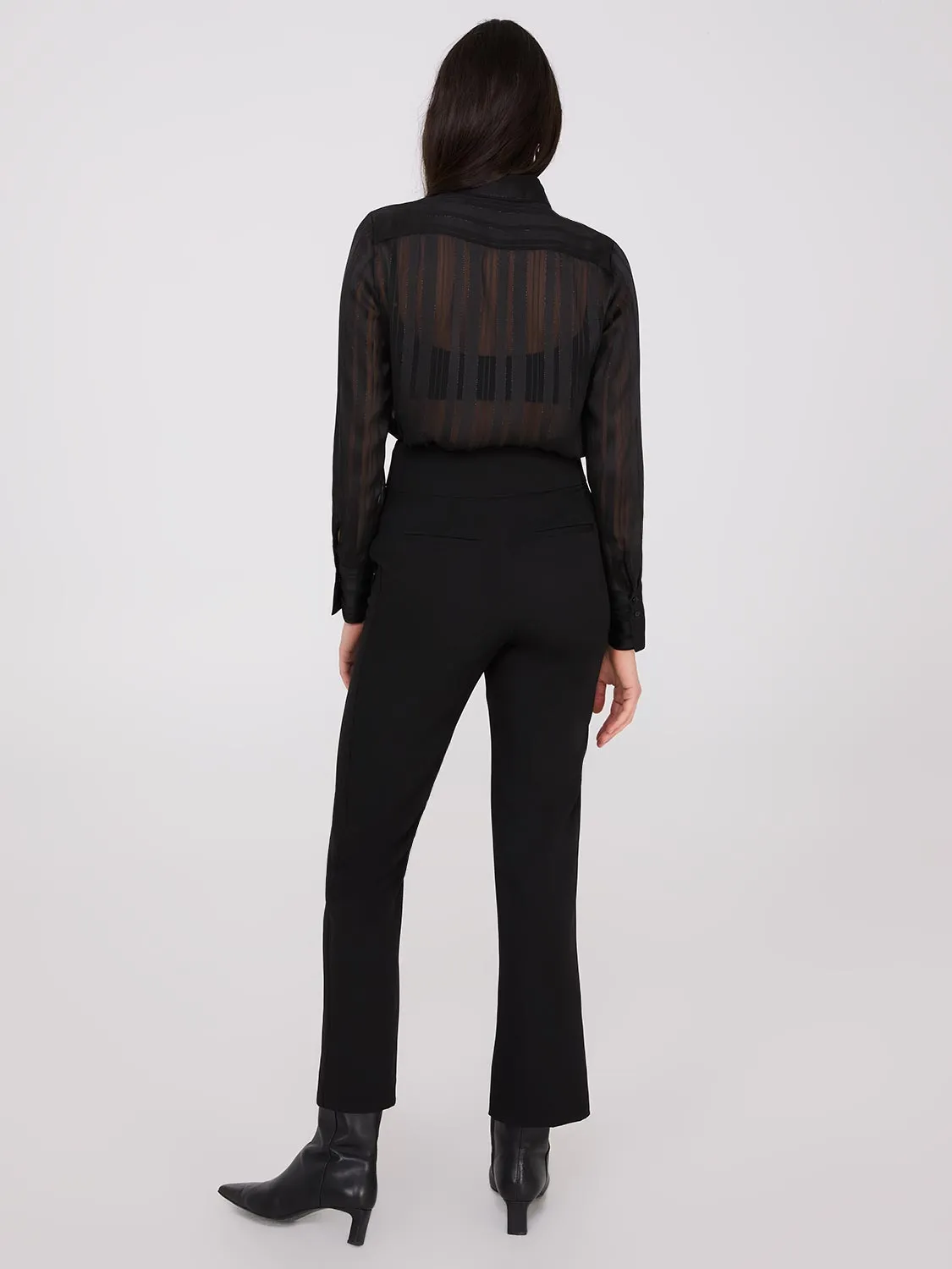 High-Rise Wide Waistband Pants sold by Suzy Shier product image thumbnail 5