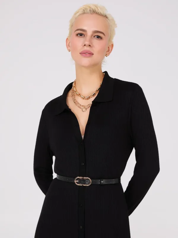 2-Pack Of Double Horseshoe Buckle Belts sold by Suzy Shier