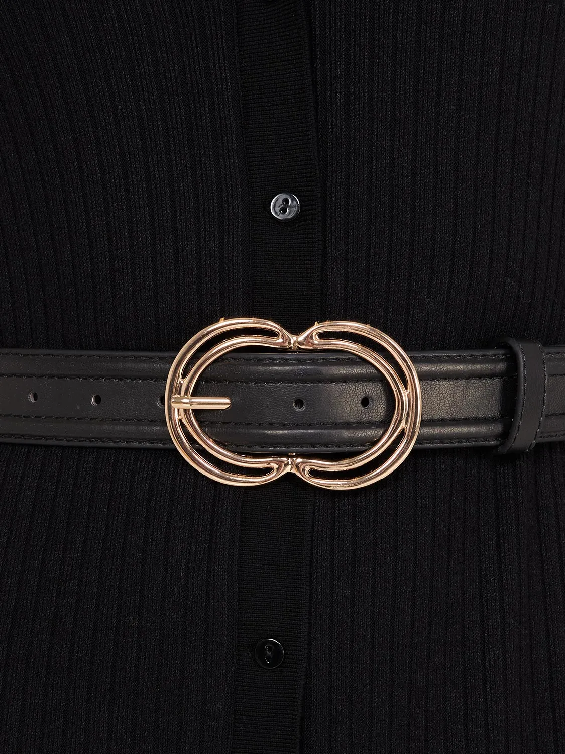 Double Loop Buckle Belt sold by Suzy Shier product image thumbnail 2