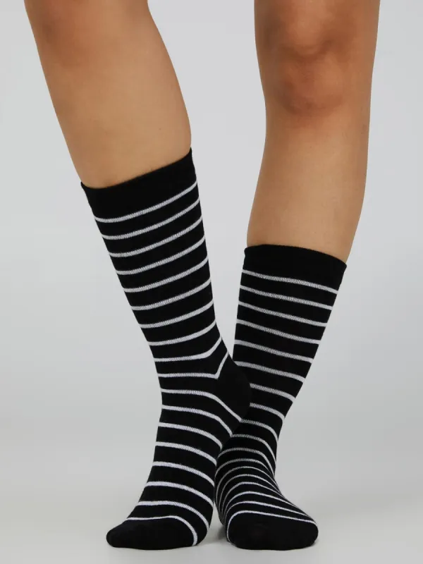 Striped Crew Socks sold by Suzy Shier