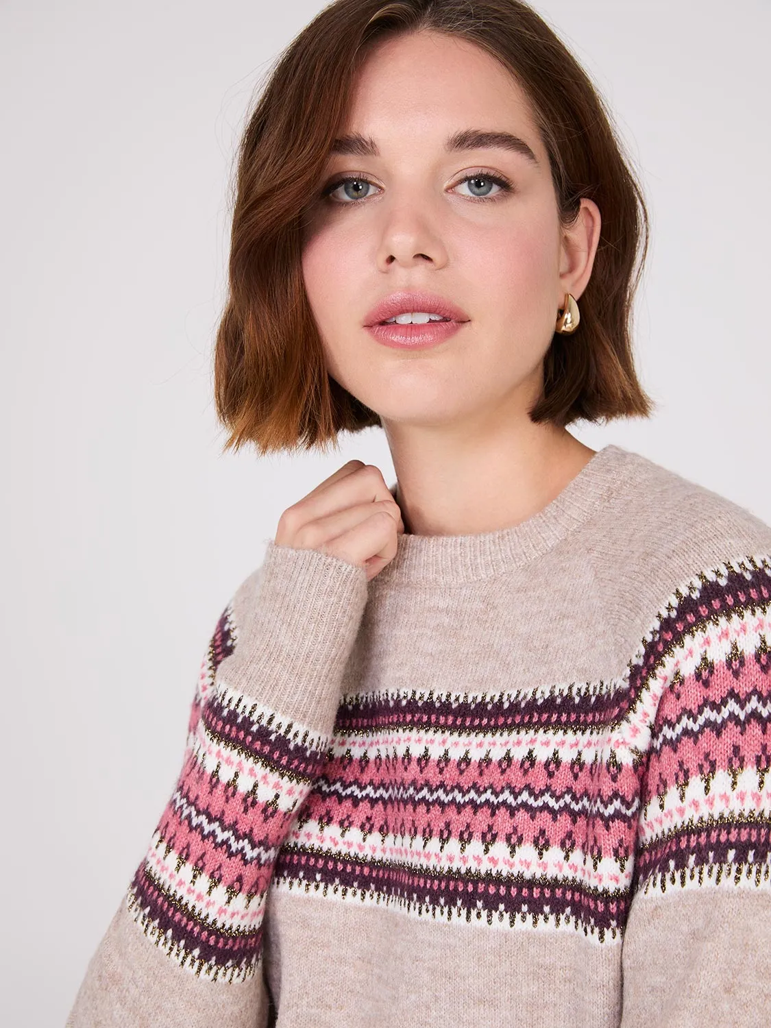 Fair Isle Sweater sold by Suzy Shier product image thumbnail 3