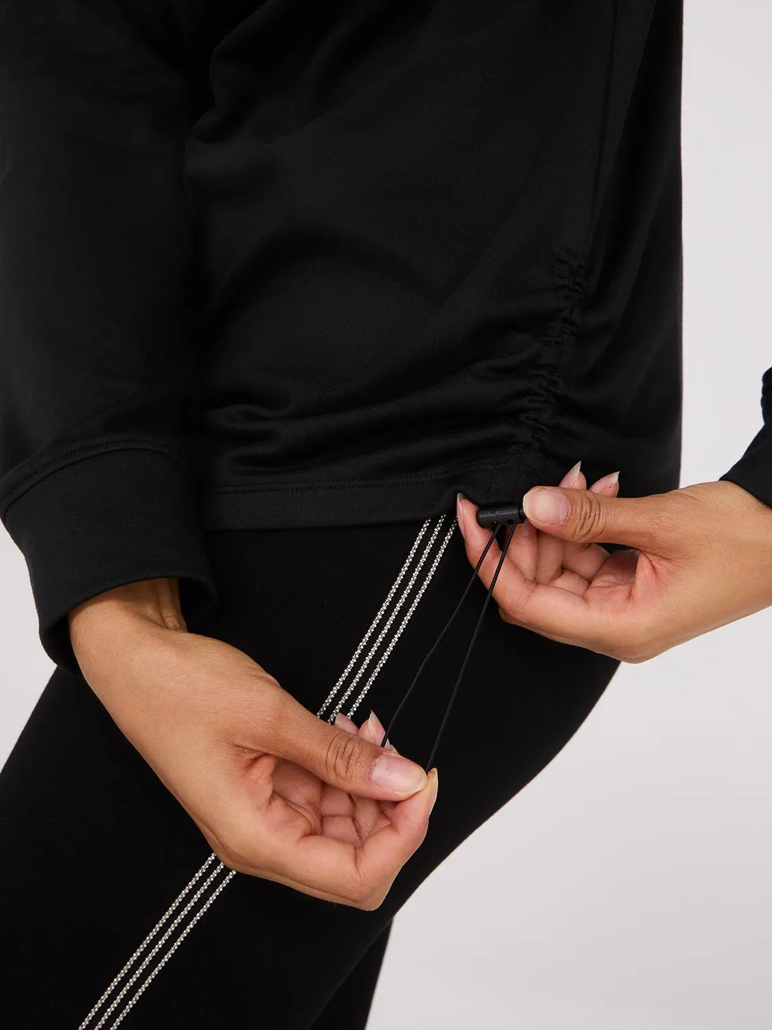 Adjustable Side Hoodie sold by Suzy Shier product image thumbnail 3