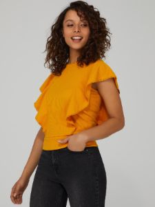 Flutter Sleeve Top sold by Suzy Shier