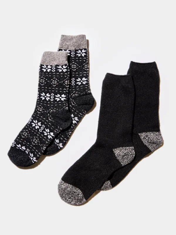 2-Pack Mixed Holiday Socks sold by Suzy Shier