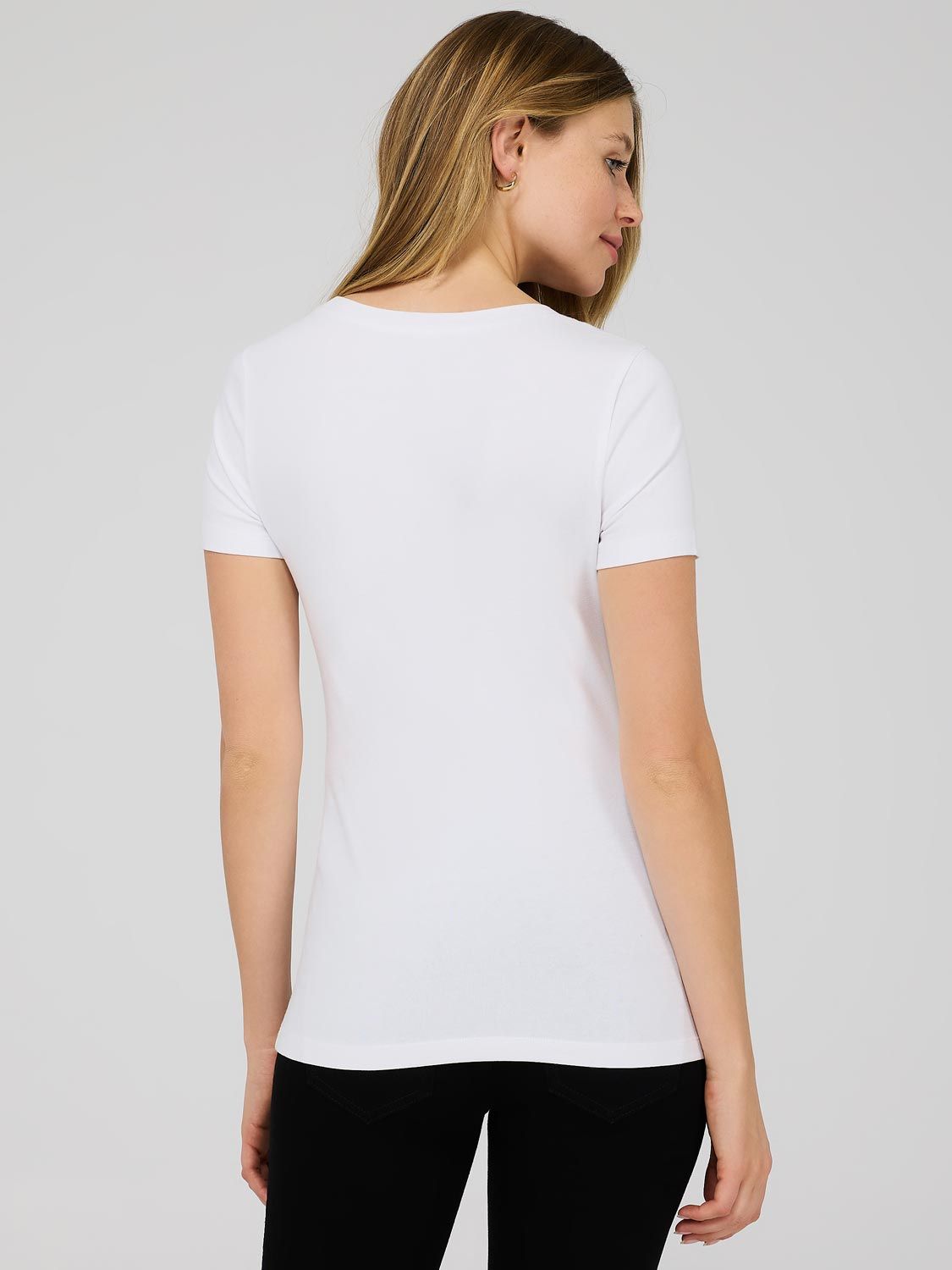 Short Sleeve Scoop Neck T-Shirt sold by Suzy Shier product image thumbnail 12