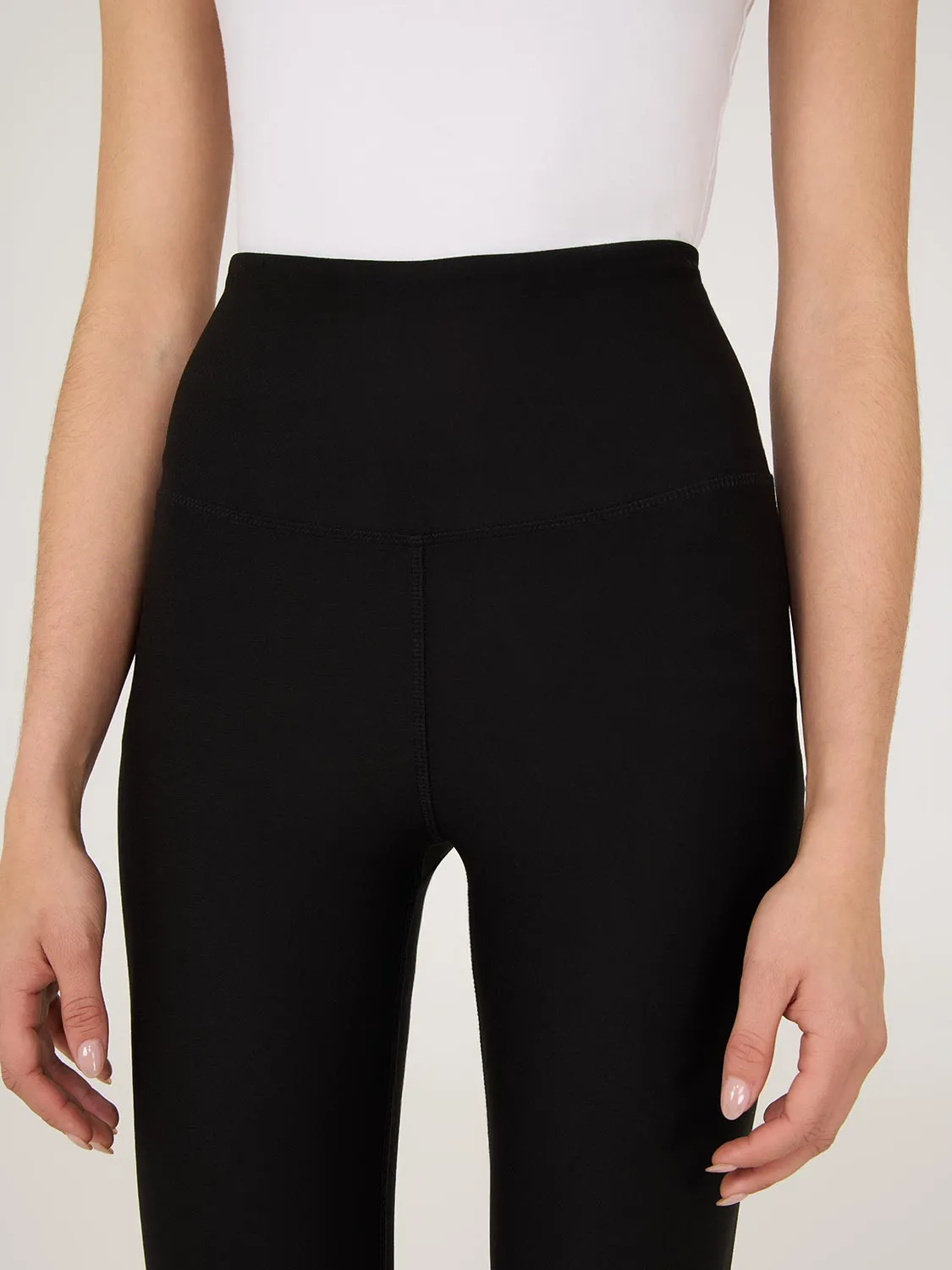 Wide Waistband Brushed Leggings sold by Suzy Shier product image thumbnail 3