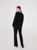 Contrast Stripe Cloud Fleece Wide-Leg Pants sold by Suzy Shier