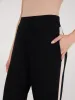Contrast Stripe Cloud Fleece Wide-Leg Pants sold by Suzy Shier