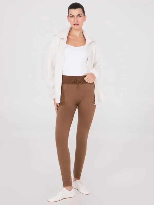 Seamless Leggings With Drawstring Waistband sold by Suzy Shier