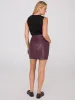 Faux Leather Mini Skirt sold by Suzy Shier