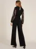 Long Sleeve V-Neck Jumpsuit sold by Suzy Shier