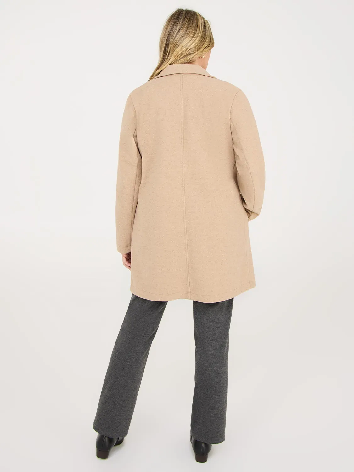 Open-Front Car Coat sold by Suzy Shier product image thumbnail 4