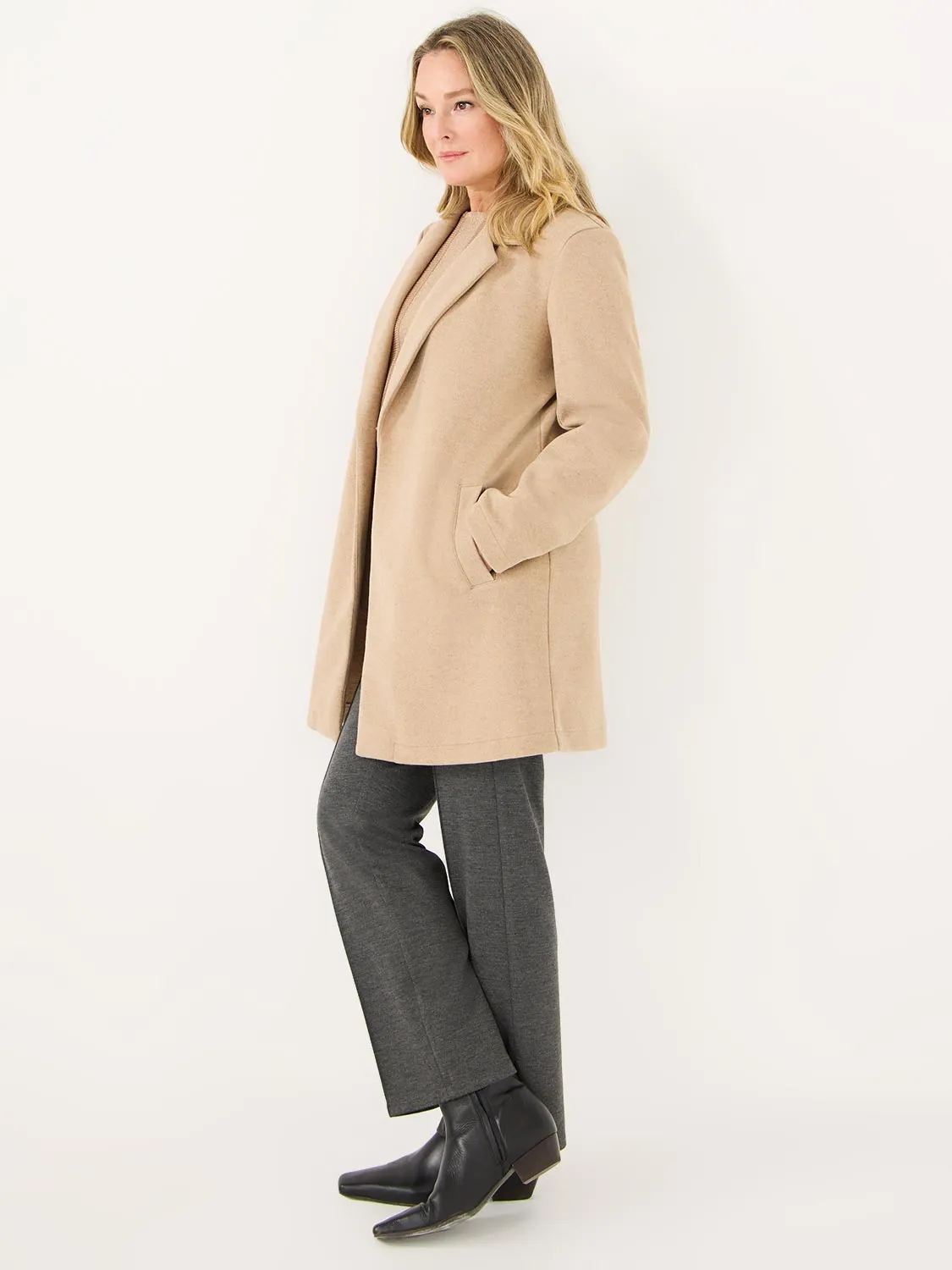 Open-Front Car Coat sold by Suzy Shier product image thumbnail 3