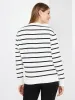 Striped Crew Neck Sweatshirt sold by Suzy Shier