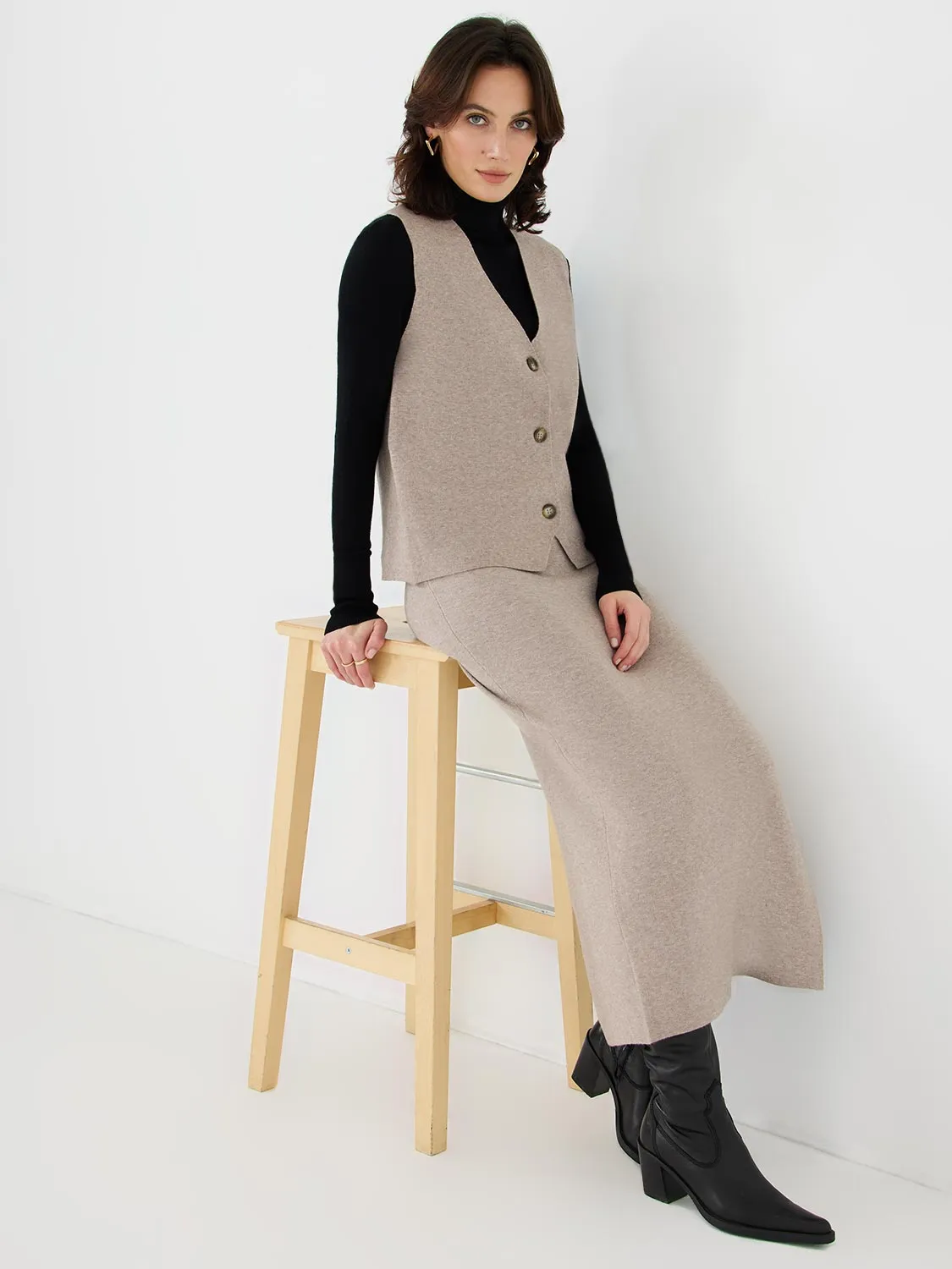 Sweater Knit Pencil Skirt sold by Suzy Shier product image thumbnail 4