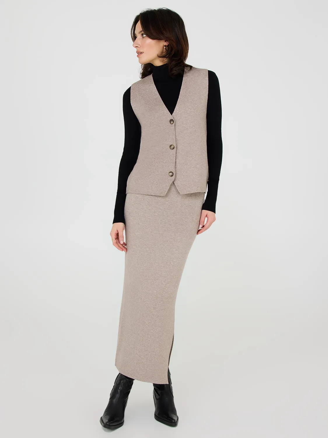 Sweater Knit Pencil Skirt sold by Suzy Shier