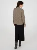 Geo Print Chiffon Tie Neck Blouse sold by Suzy Shier