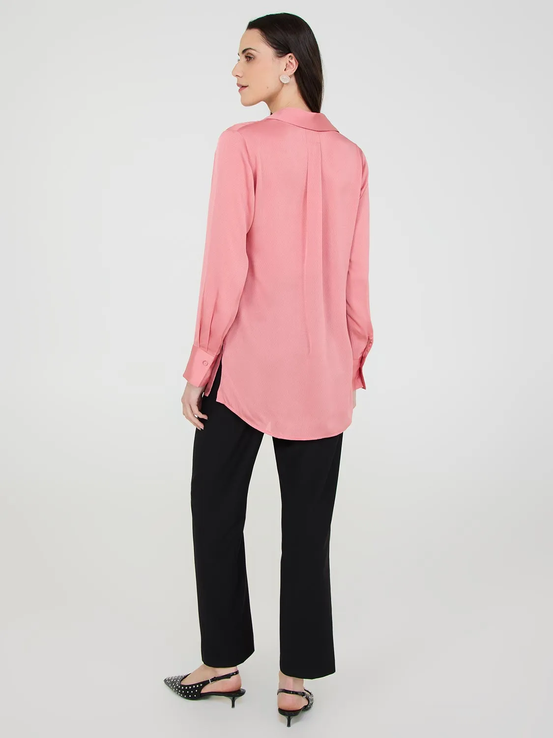 Textured Tunic Blouse sold by Suzy Shier product image thumbnail 4