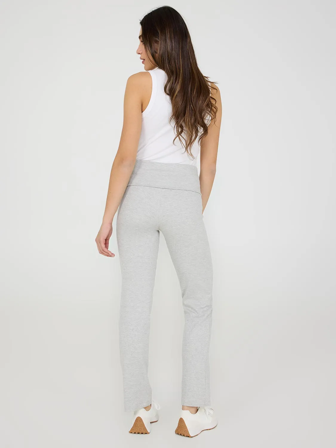 Melange Foldover Leggings sold by Suzy Shier product image thumbnail 5