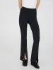 Front Slit Flared Leggings sold by Suzy Shier