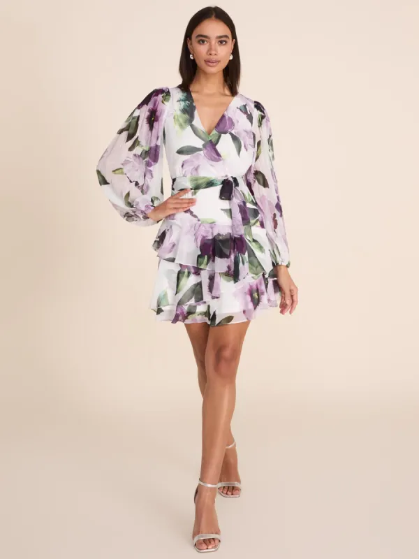 Fit & Flare Floral Mini Dress sold by Suzy Shier