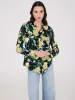 Floral Button-Up Blouse sold by Suzy Shier