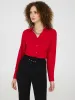 V-Neck Button-Front Blouse sold by Suzy Shier