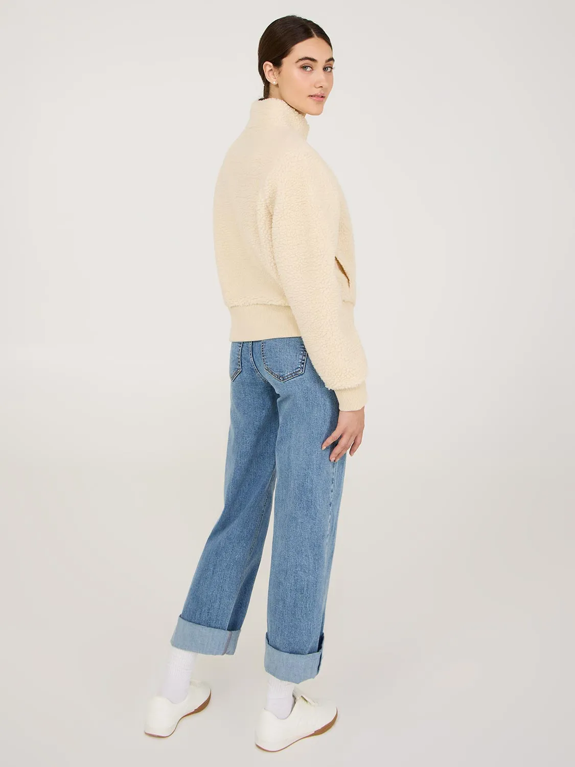 Sherpa Bomber Jacket sold by Suzy Shier product image thumbnail 4