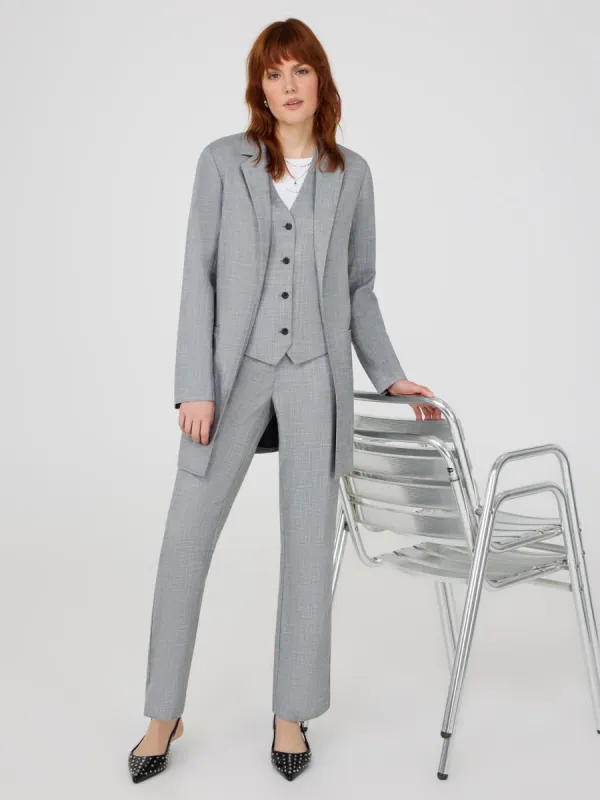 Clean Front Straight Leg Pants sold by Suzy Shier