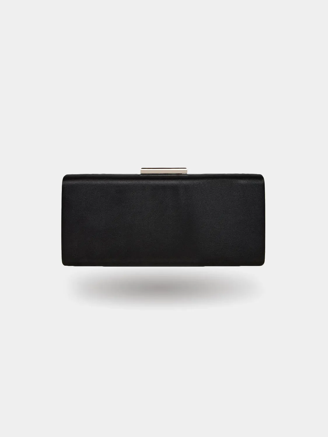 Black Satin Clutch sold by Suzy Shier